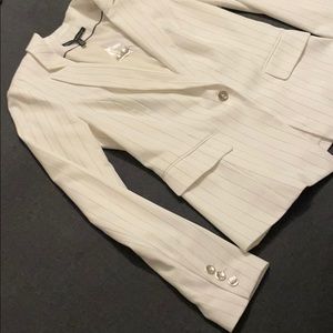 WHBM Pinstripe Blazer